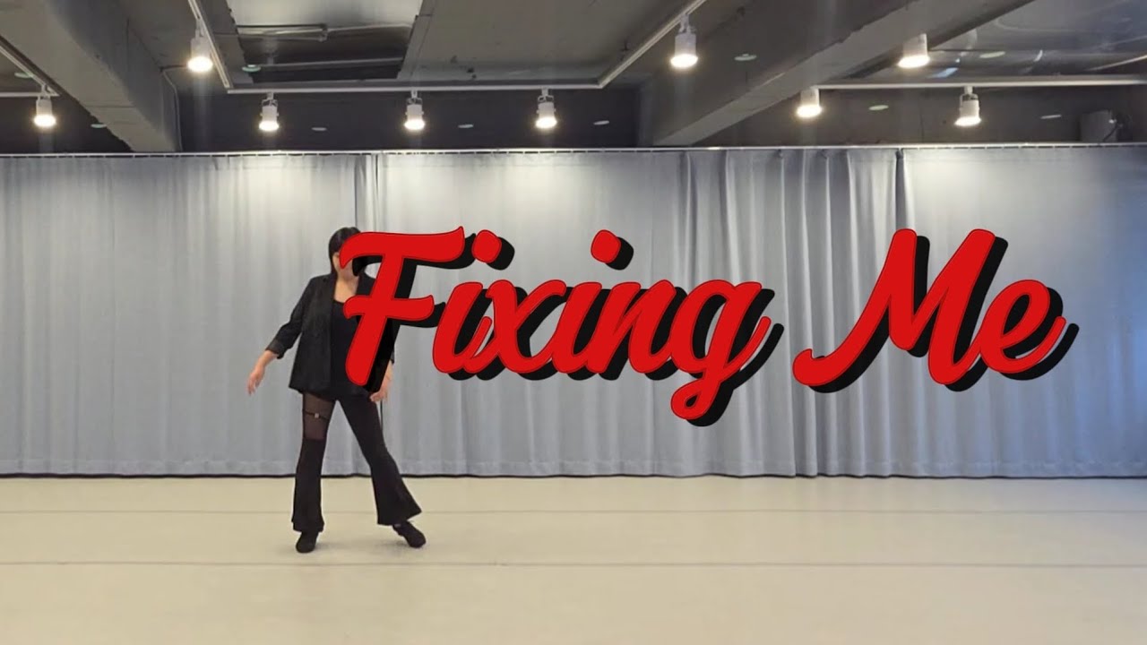 Fixing Me Linedance/Intermediate#미니선셋라인댄스#쥬얼라인댄스1급