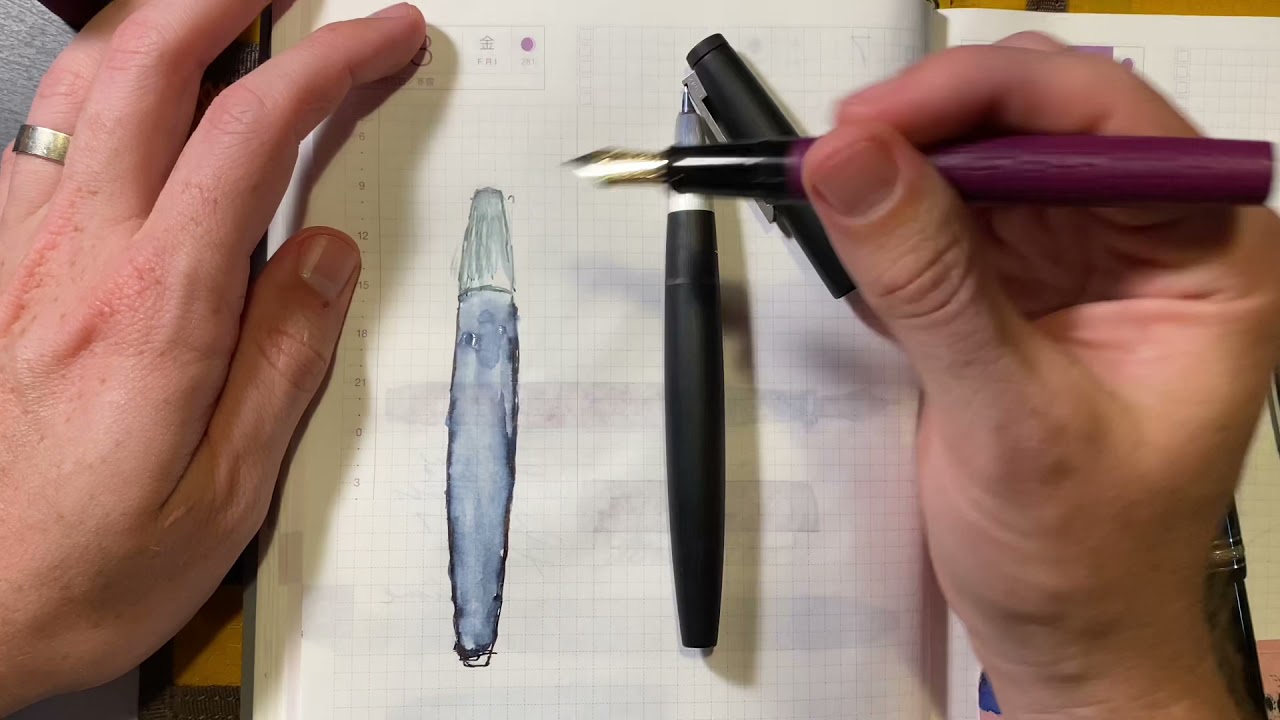 Draw Your Tools- Day 8: Lamy 2000