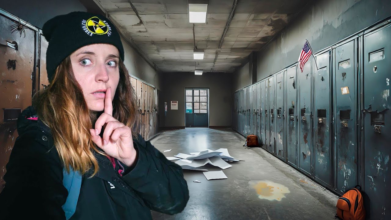 Un coll&egrave;ge am&eacute;ricain abandonn&eacute; depuis 20 ans, (on trouve une darkroom 😱)