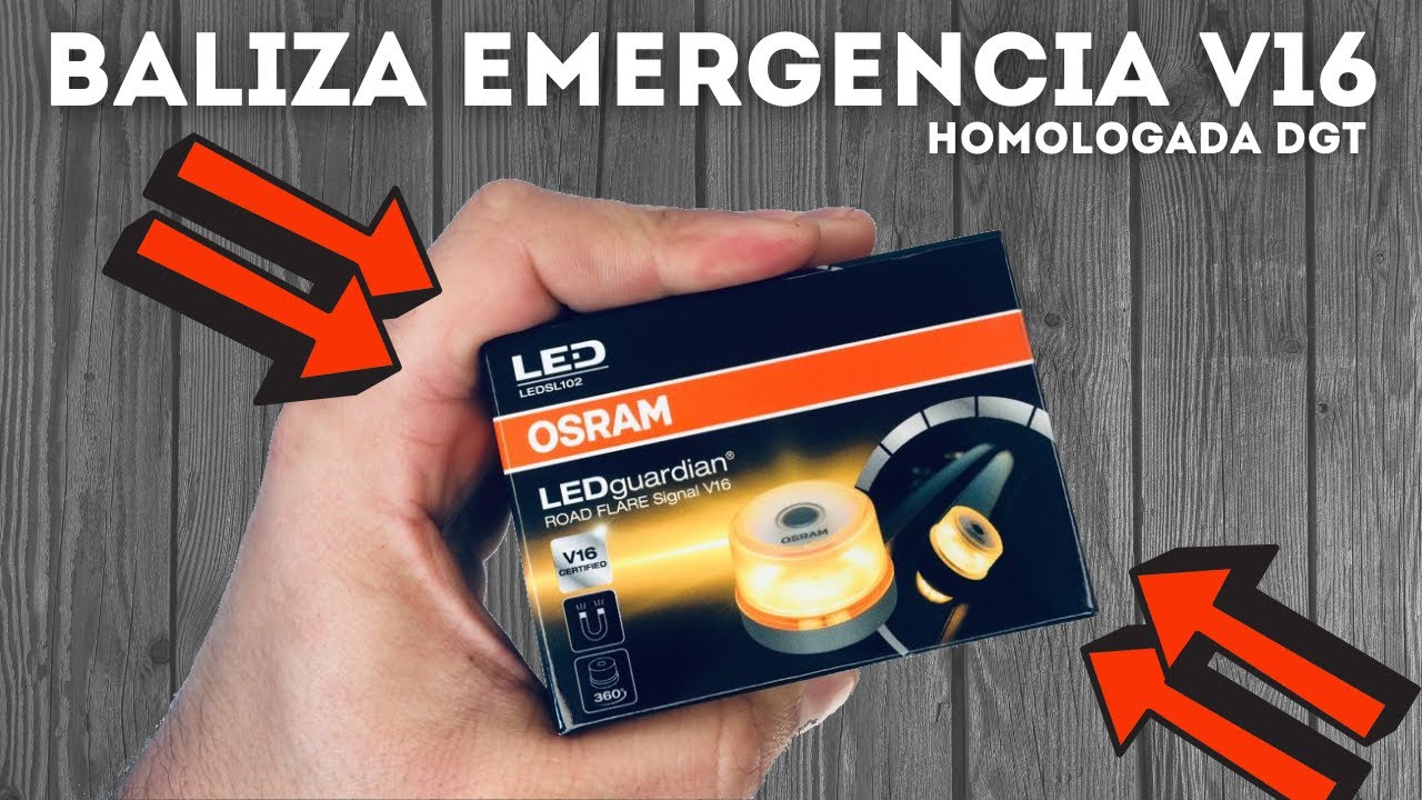 La MEJOR LUZ de EMERGENCIA V16 del MERCADO [HOMOLOGADA DGT] UNBOXINGPLUS