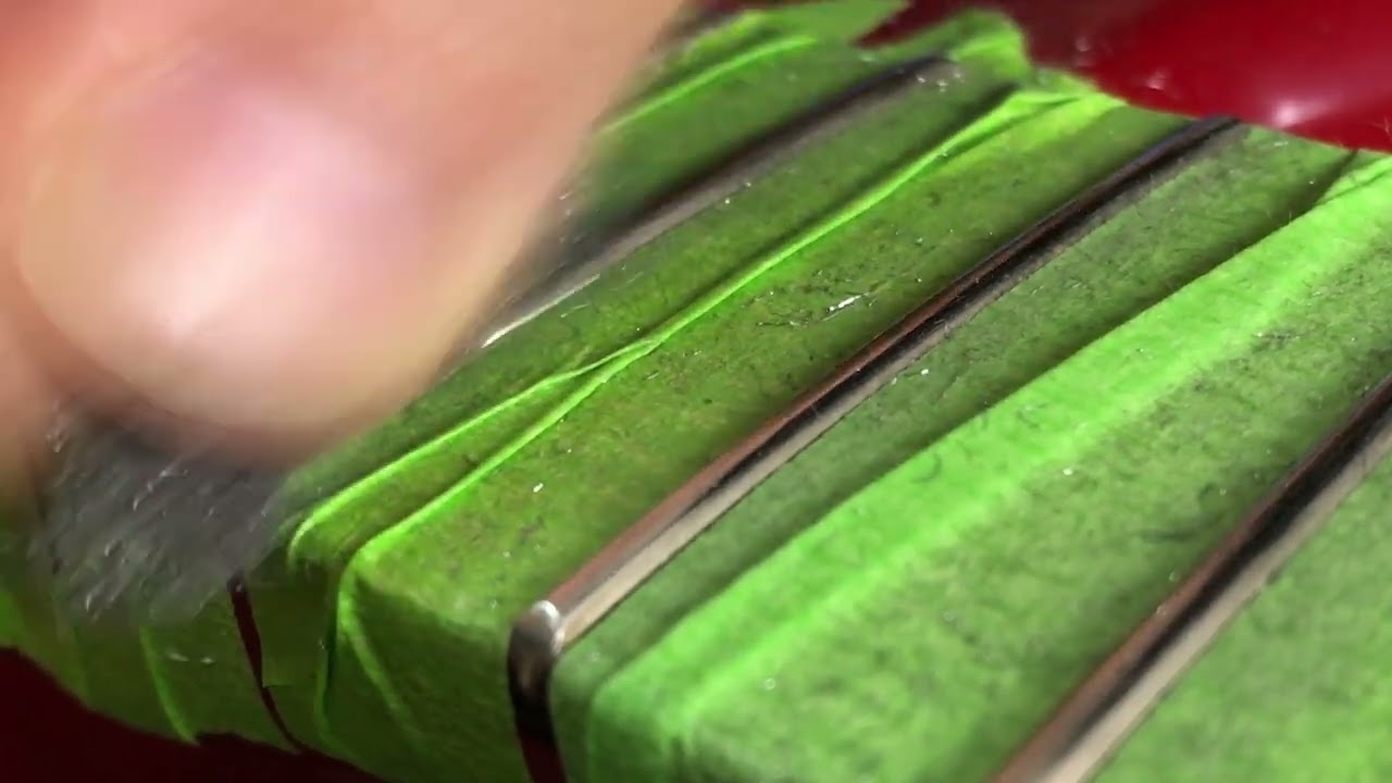 Videocorso "I segreti del setup professionale" lezione 7 lucidatura tasti parte prima