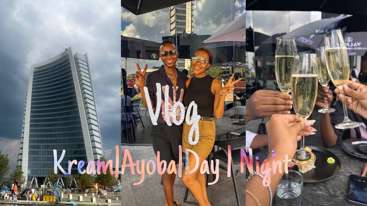 Vlog: Day and Night Outing  Kream restaurant, Galxboy and Ayoba cafe