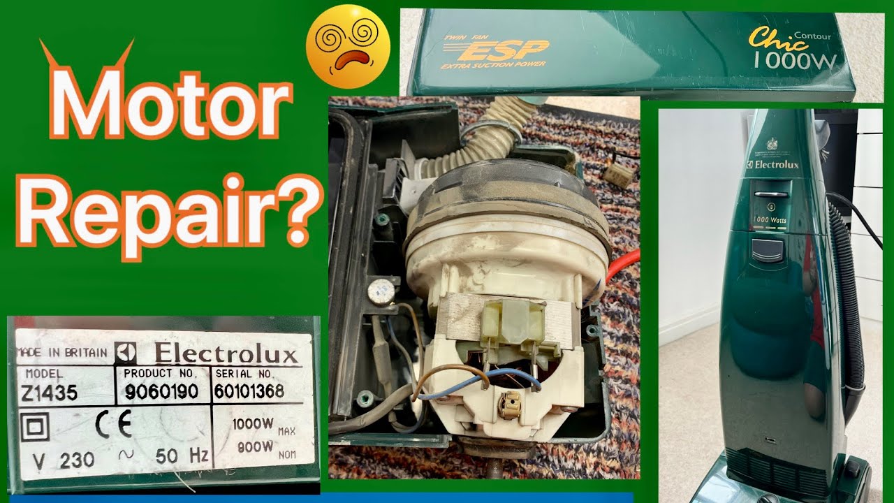 Electrolux Contour Chic 1000w, Motor Repair @beko1987 @Mymatevince