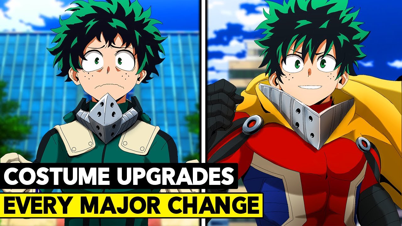 Hero Costume Changes in My Hero Academia Explained!