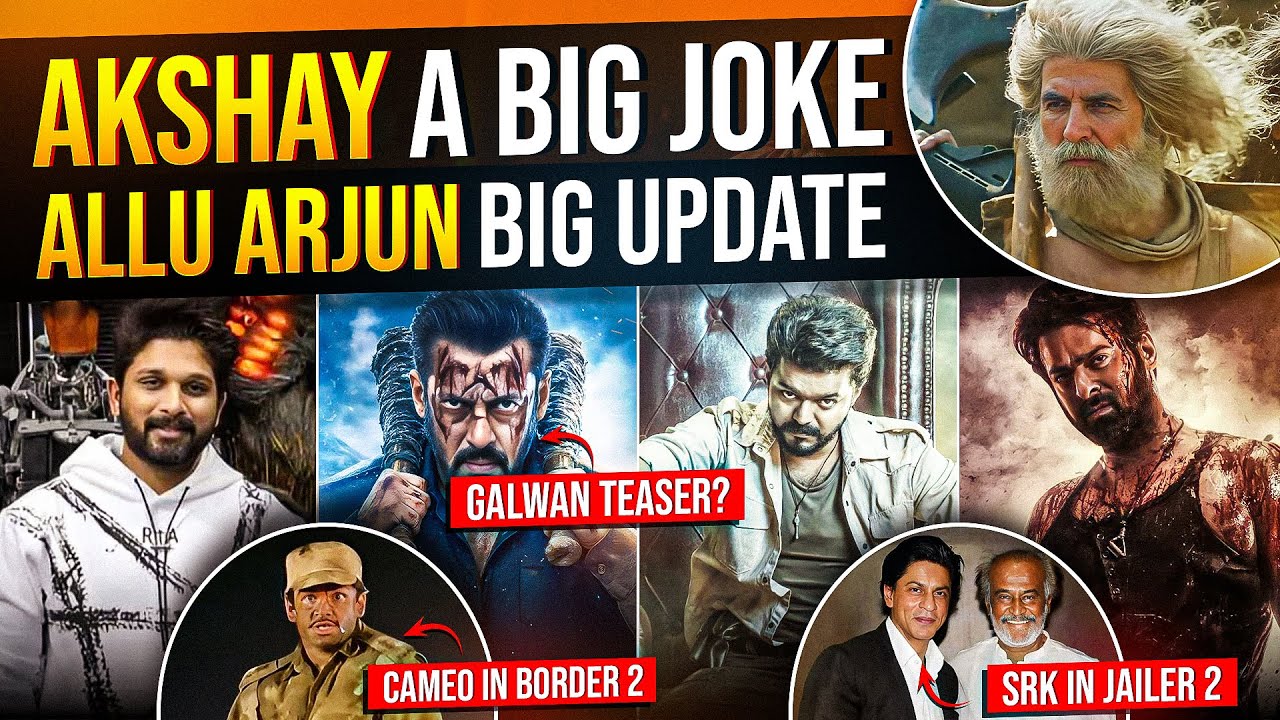 Vijay Stardom On Peak🔥| Battle Of Galwan Teaser😱| Prabhas Big Moment😳 | SRK In Jailer 2 | Border 2 