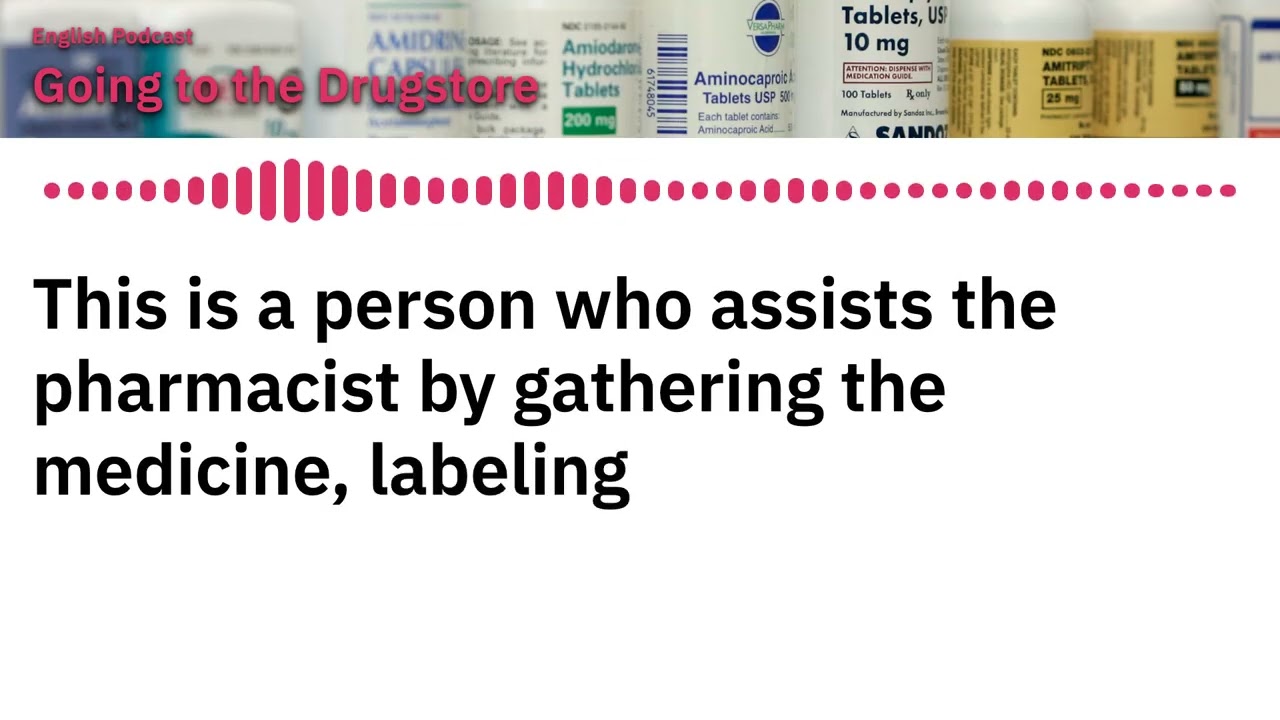 🎙️ EnglishPass Podcast: Going to the Drugstore