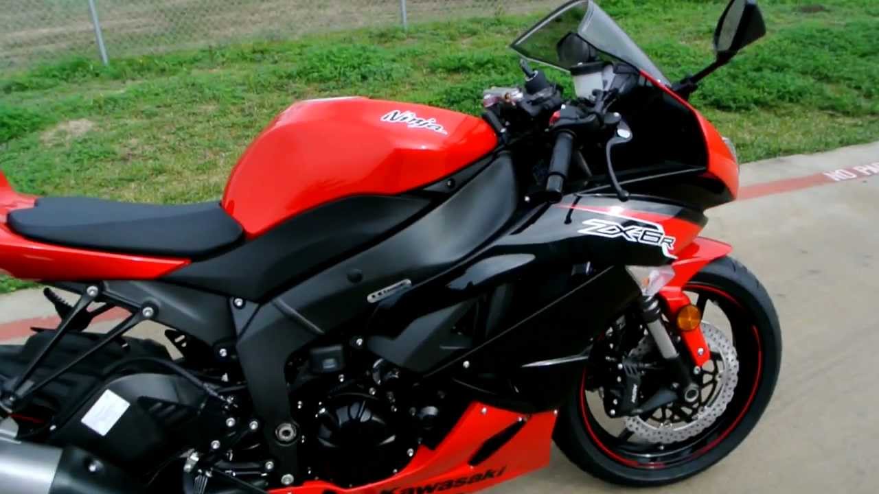 Overview and Review: 2012 ZX6R Ninja Passion Red Metallic Spark Black