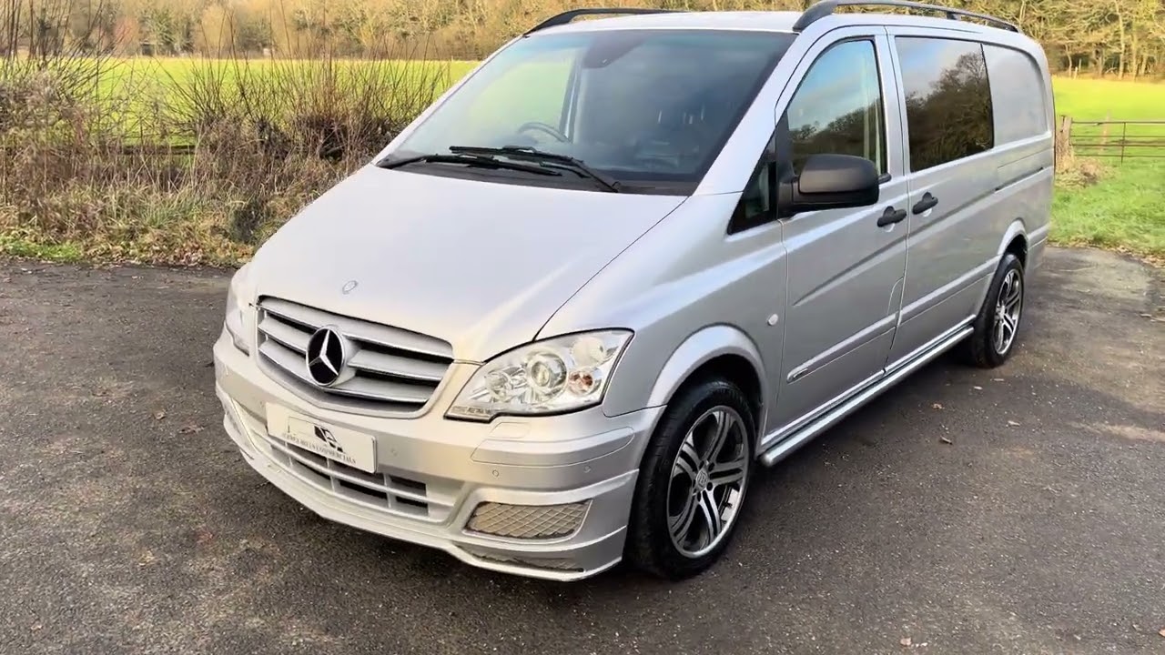 2014 Mercedes Benz Vito 122 CDI Dualiner L3 Sport X Brabus Edition 3.0 Diesel 225 BHP AUTO DF14YGA
