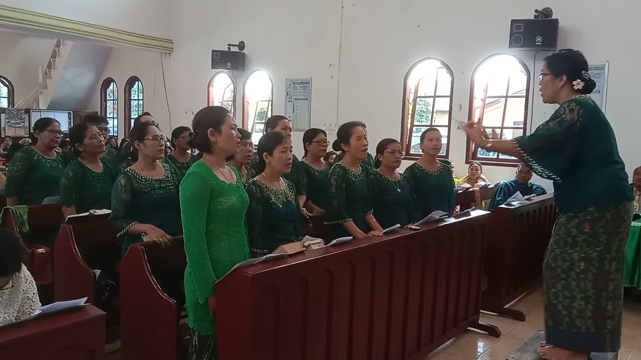 KOOR INANG SEKTOR 4 GKPS PDT J WISMAR SARAGIH - MINGGU 21/08/22