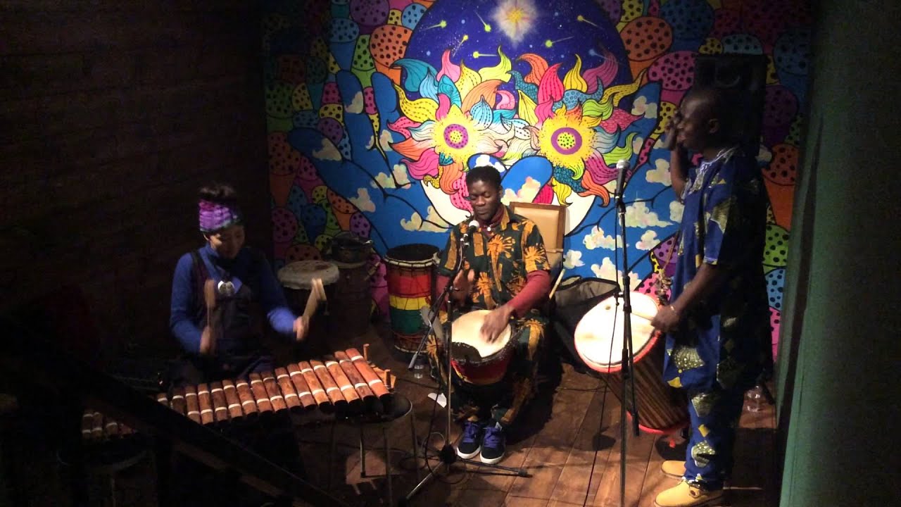 African LIVE in HIROSHIMA  Danaman from Mari, David Sylla from Ginia, and Yoko Sylla