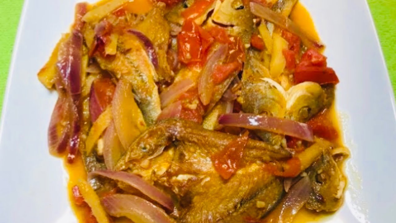 DRIED FISH ESCABECHE recipe