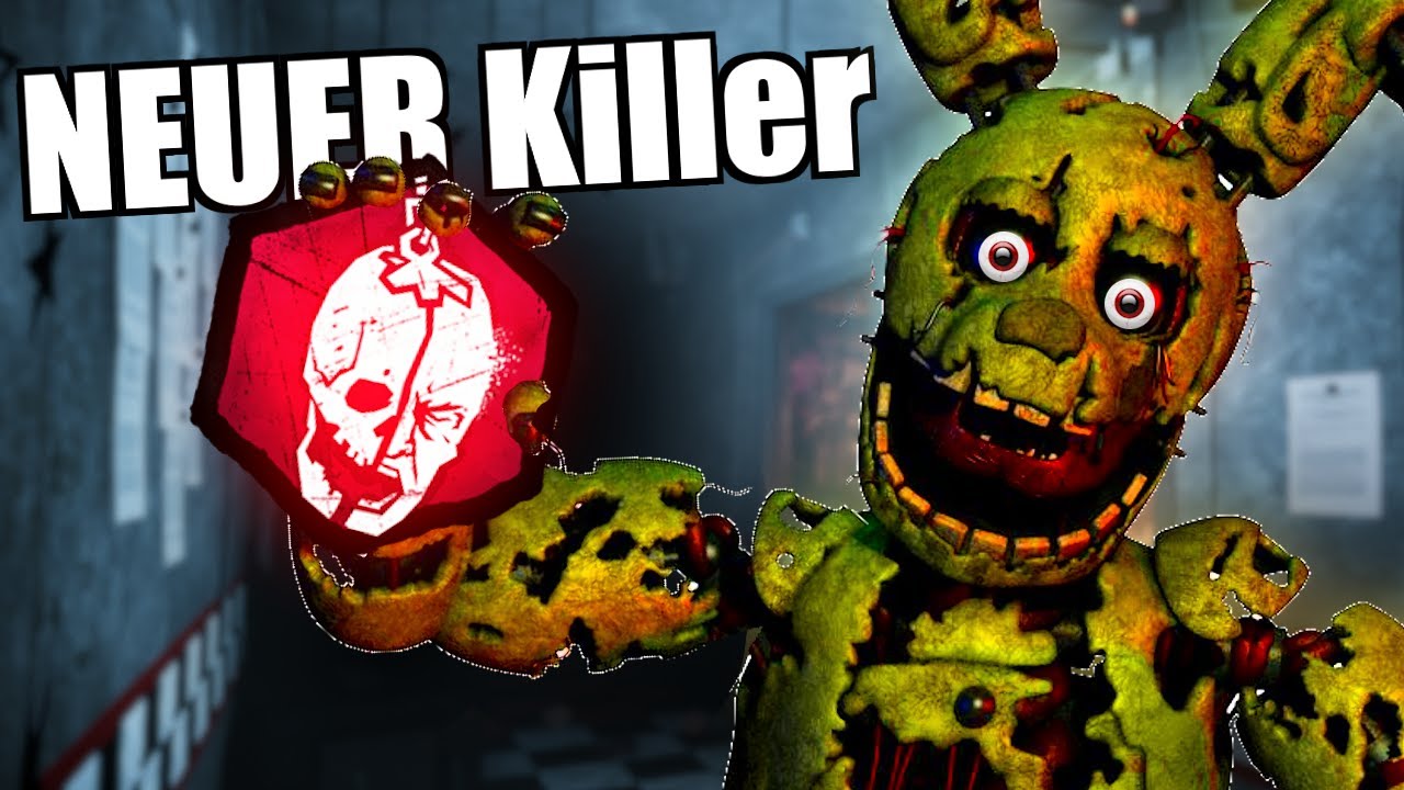 Ich spiele als SPRINGTRAP in Dead by Daylight (FNAF Chapter)