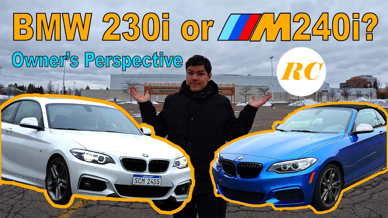 BMW M240i vs 230i - Perspective from a manual 230i owner | 4K60