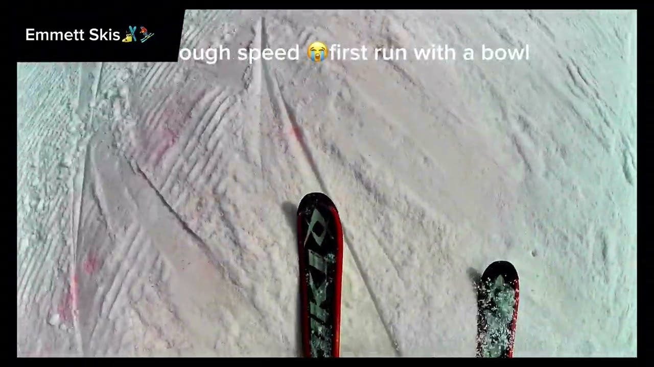 Smooth Ski Run POV  ⛷️🎿🚠