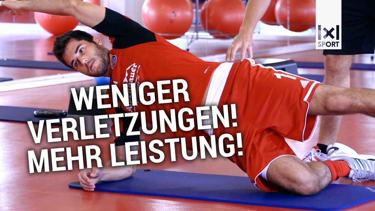 Fußballathletik 💪🏼 Zirkeltraining mit 10 Stationen ⚽️ Fußballspezifische Athletik zuhause trainieren