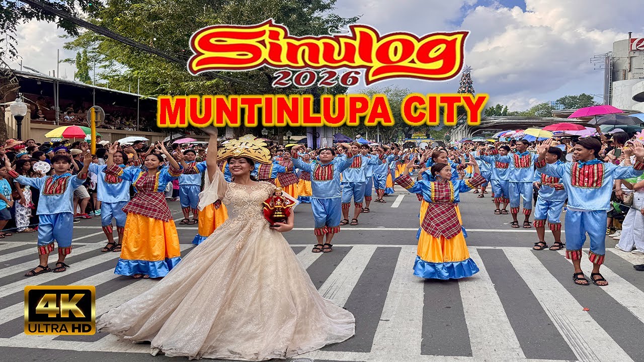SINULOG FESTIVAL Grand Parade 2026: MUNTINLUPA CITY |  Street Dancing Performance