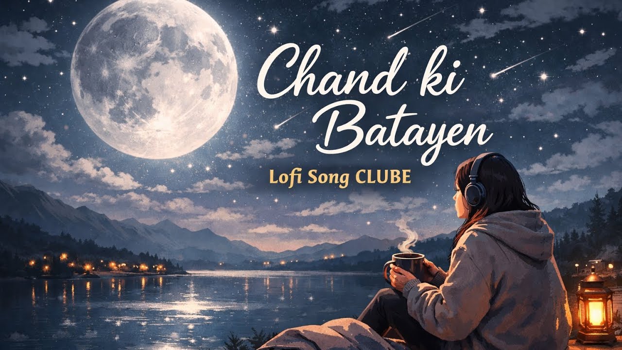 Chand Ki Batayen 🌙 | Romantic Hindi Lofi | Relax & Sleep | LOFI song CLUBE   Slowed & Rever 