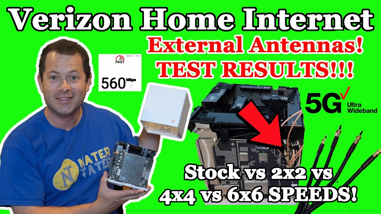 ✅ РЕЗУЛЬТАТЫ ТЕСТИРОВАНИЯ! Verizon 5G Home Internet New Cube Gateway — Скорости внешней антенны —...