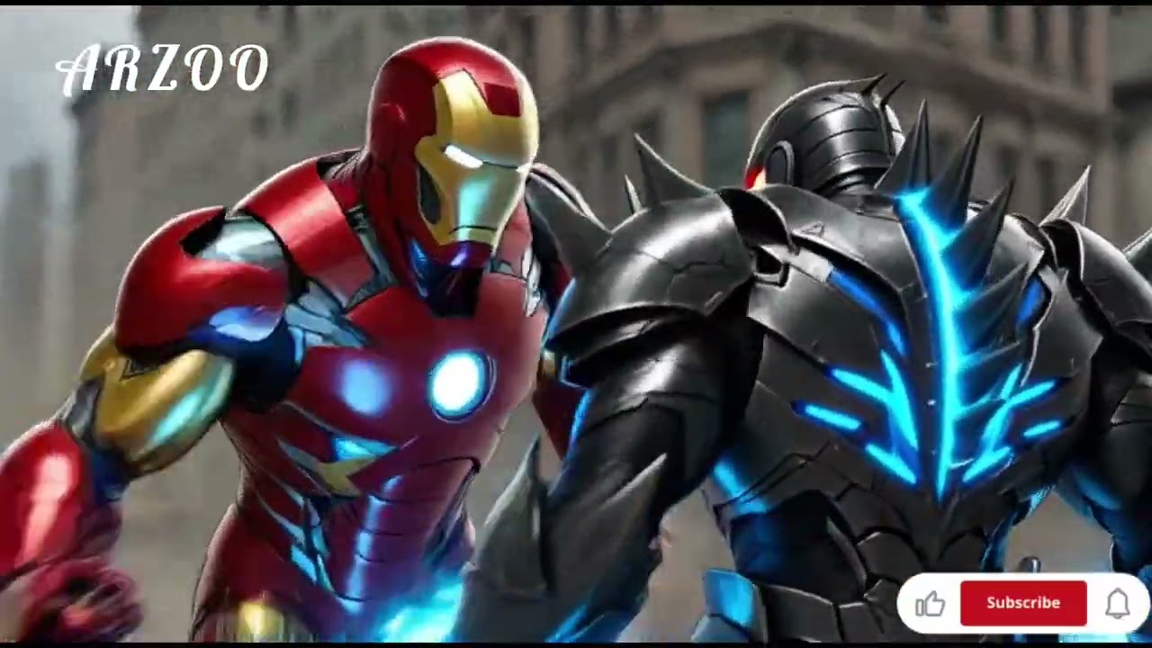  Hulk& Iron Man vs Evil Villain 😱 | Ultimate Superhero Fight | AI Action #hulk#aivideo#ai #hulkstory
