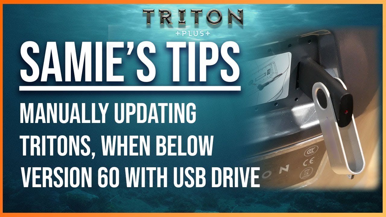 SAMIE'S TIPS: Manually Updating Tritons, On Versions Older Than 60 (USB Edition)
