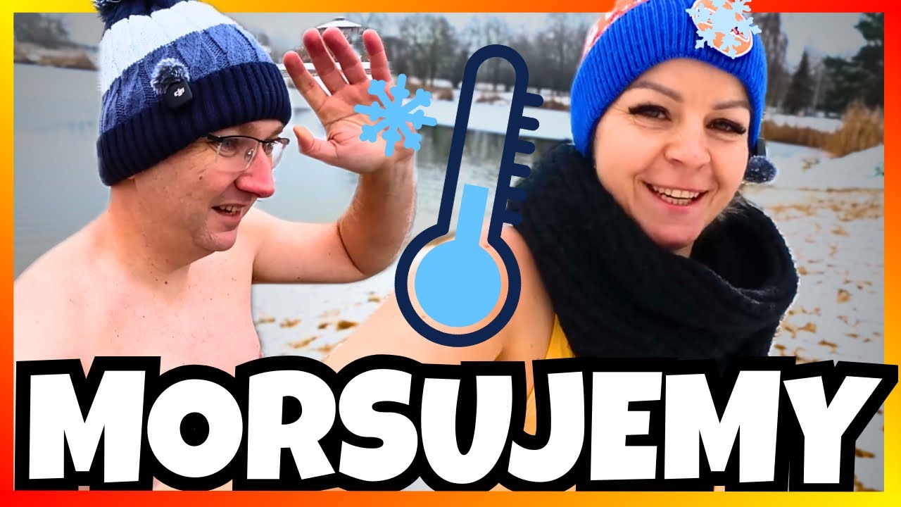 Morsujemy Pierwszy raz w tym Roku ❄️ Woda ma 4 stopnie !!! Czy Piotr wejdzie do wody ???