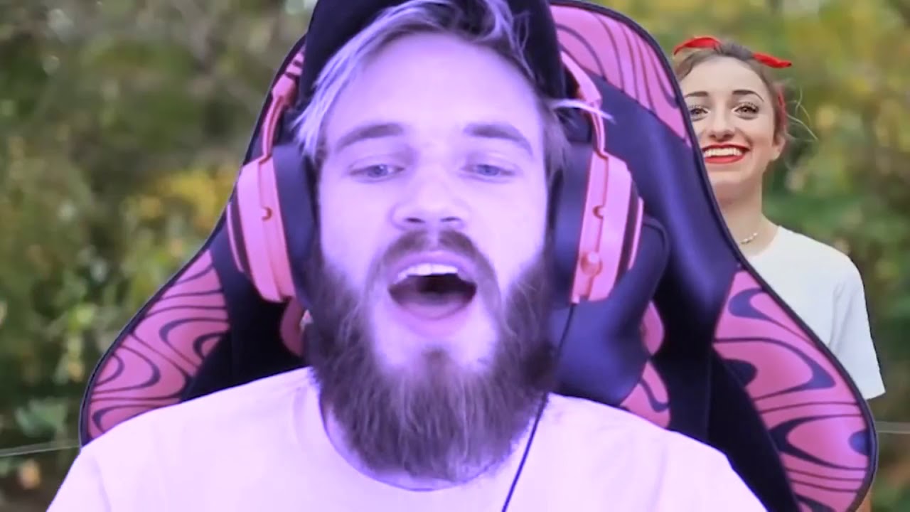 Who did PewDiePie noticed in Youtube rewind 2017