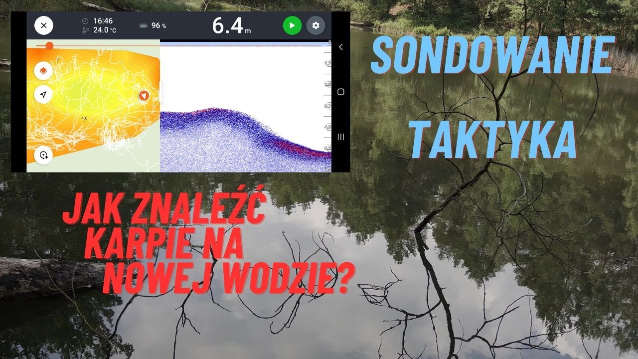 Poznajemy kolejną wodę. Dzikie PZW. Szukanie miejsówek, sondowanie, nęcenie. #sitobaits
