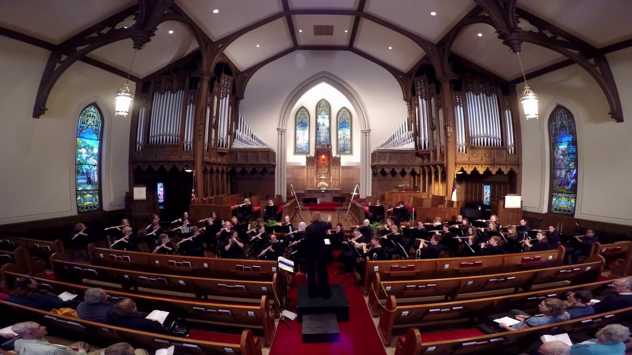 Cassation, by Jindrich Feld, performed by the West Michigan Flute Orchestra
