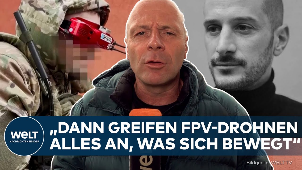 UKRAINE KRIEG: Wanner mit brisantem Verdacht! &ndash; Warum die FPV-Drohnen den Fotojournalisten angriffen