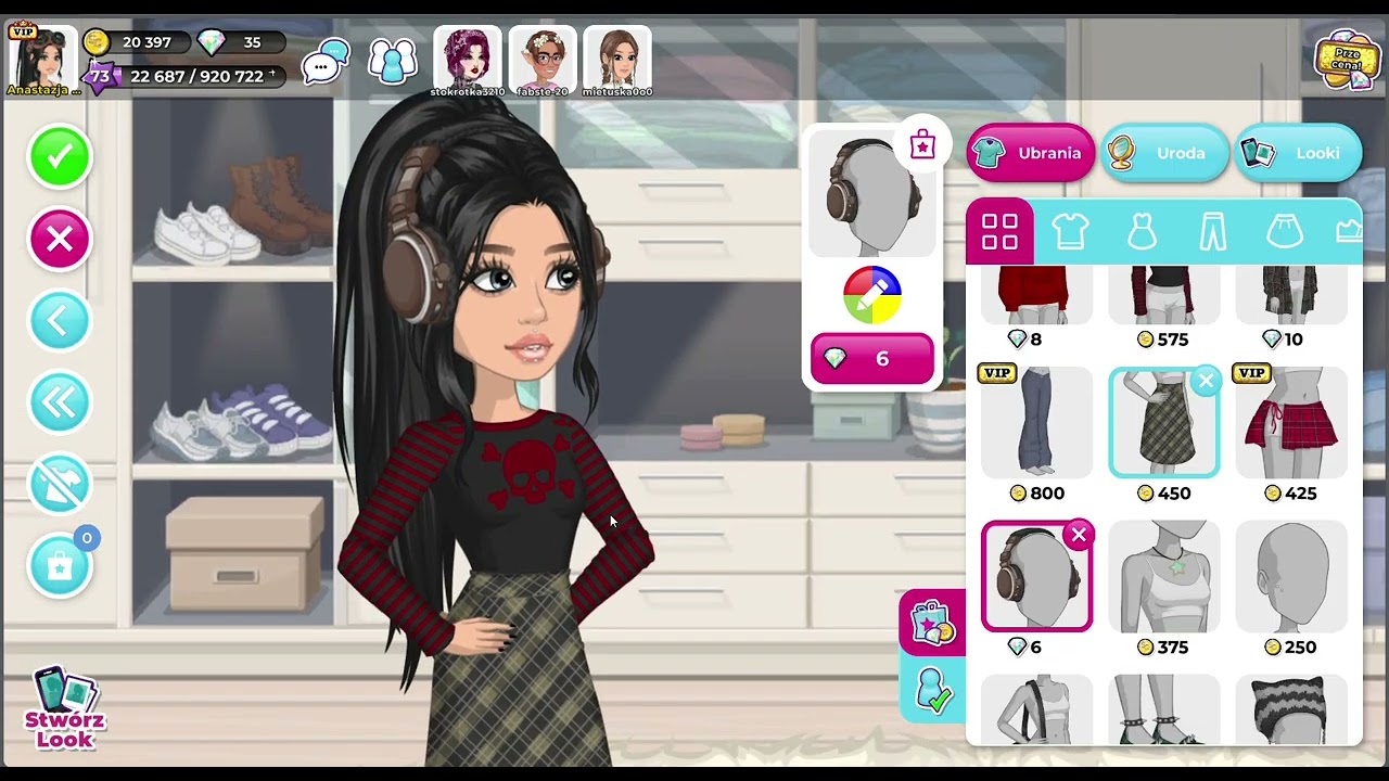 oceniam update ze sklepu na moviestarplanet2
