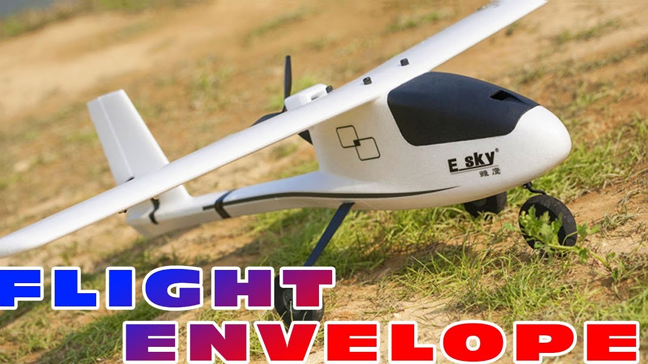 Esky Eagle 1100mm - Trainer / FPV / Bush  Airplane - Flight Envelope Testing :)