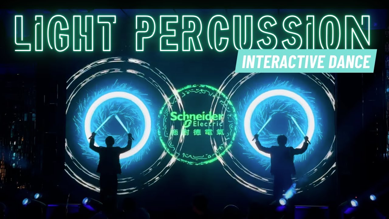 Event Opening | Light Percussion Show | LED Interactive Dance Performance