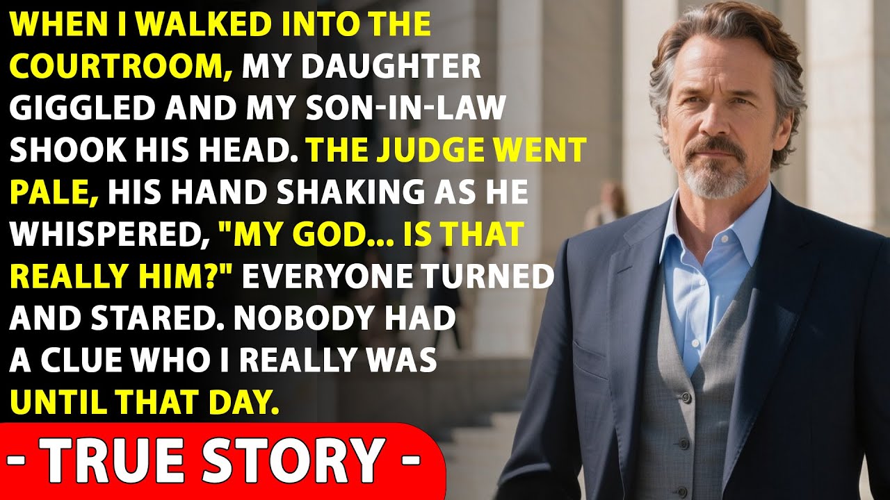 When I Walked Into The Courtroom, My Daughter Laughed, And My Son In Law Looked Away!