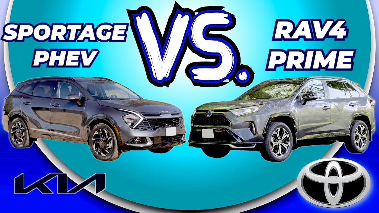 Сравнительный обзор Toyota RAV4 Prime и Kia Sportage PHEV