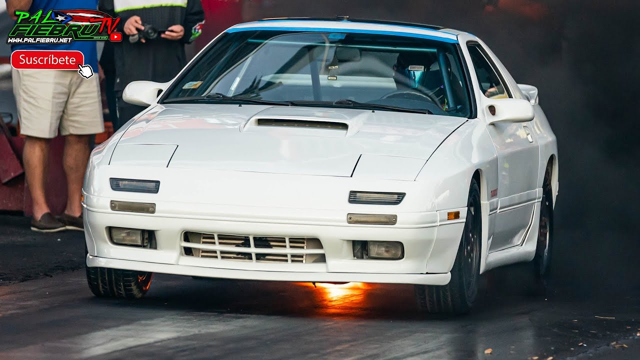 El FC RX-7 Más Rápido de Puerto Ricco El Grand Slam Rx-7 New Record 9.27 @156mph | PalfiebruTV