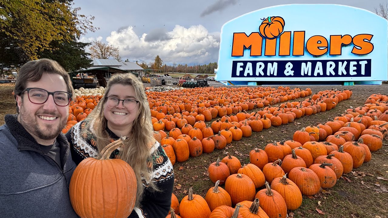 Millers Farm & Market in Manotick, Ontario - Pick Your Own Pumpkin! - Tractor Ride & Corn Maze
