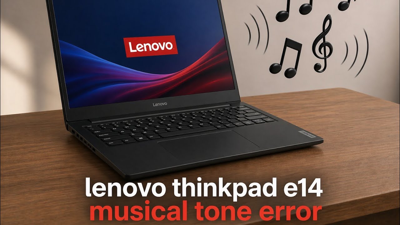 Lenovo Thinkpad E14 Musical Tone Error  - Black screen beeping sound