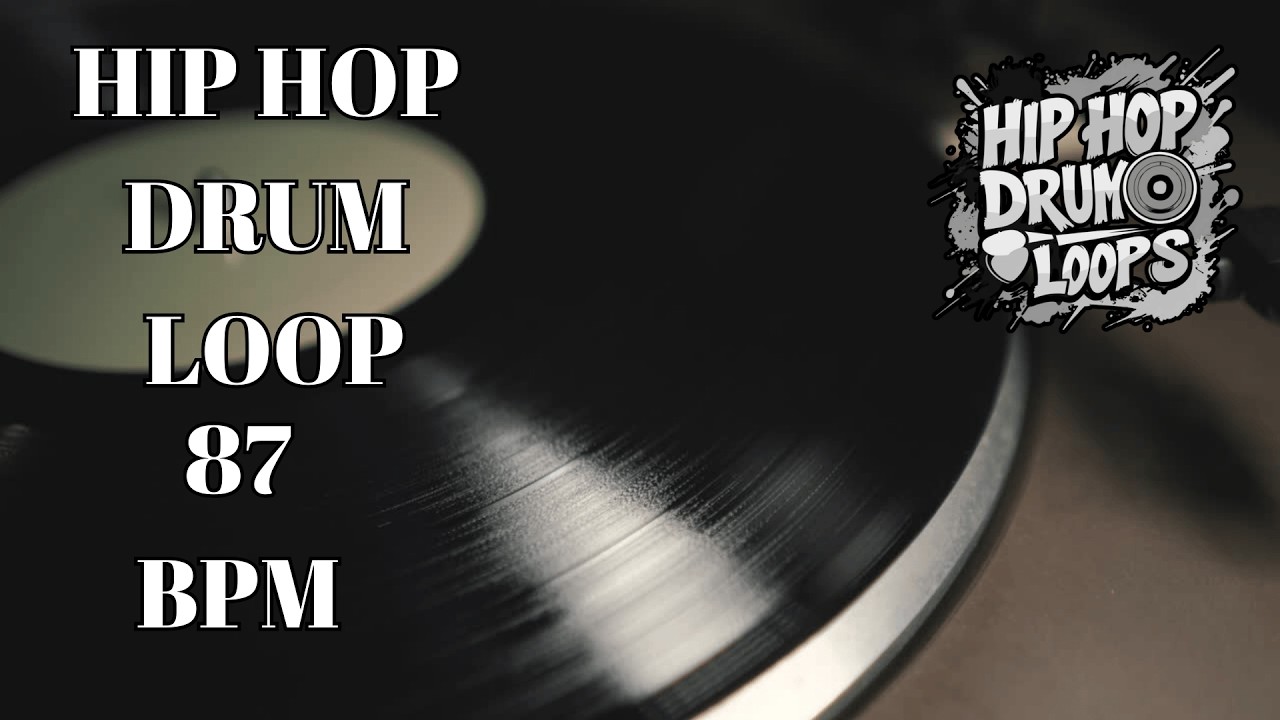 87 BPM Hip Hop Drum Loop | Deep Pocket Groove