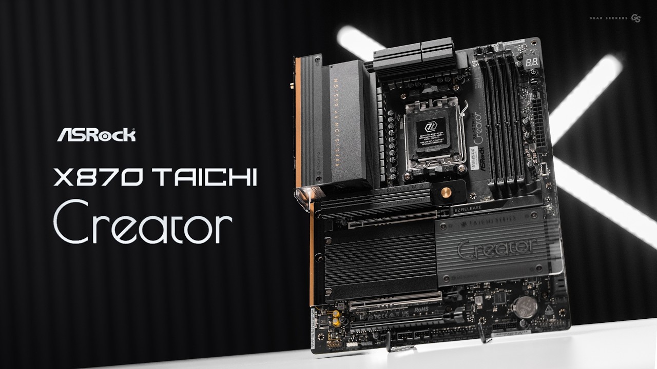 На этой материнской плате есть ВСЁ! // ASRock X870 Taichi Creator