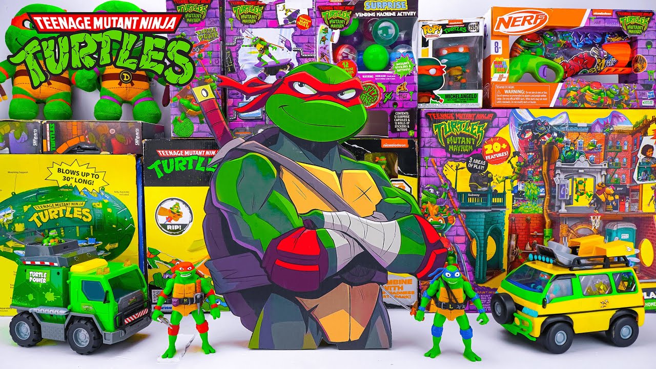 Unboxing Teenage Mutant Ninja Turtles Toys Series | Secret Ninja Turtle Raphael Warriors Mystery Box