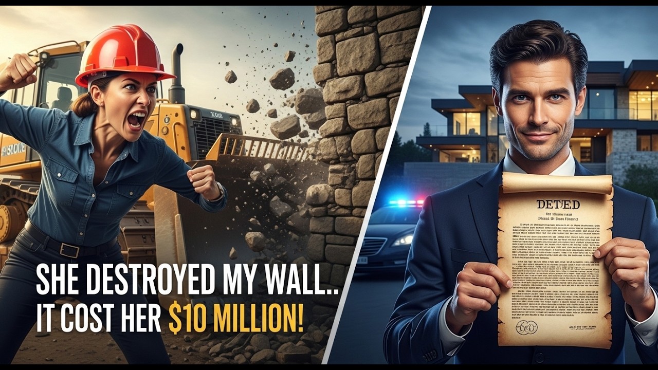 HOA Queen Ordered Bulldozers on My 150-Year-Old Wall, So I Fined Her $500,000!