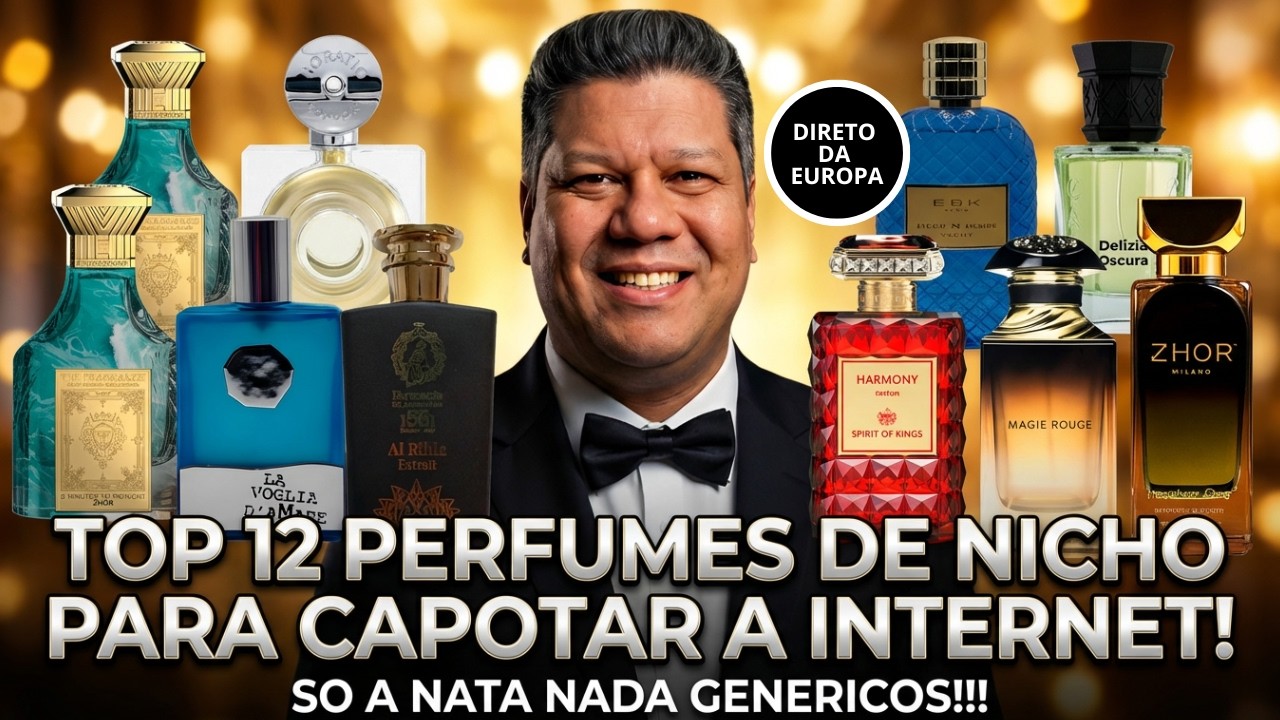 TOP 12 PERFUMES DE NICHO PARA CAPOTAR A INTERNET! SO A NATA NADA GENERICOS!!!