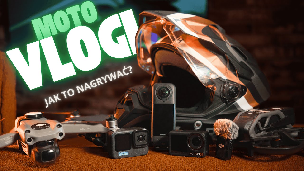 Czym nagrywać MOTOVLOGI w 2025 roku? M&oacute;j zestaw + porady!