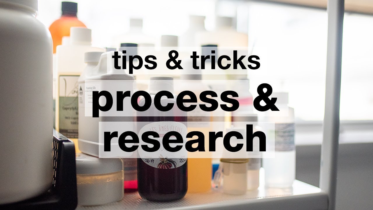 Process, Equipment, and Research // Stuff I Wish I'd Known