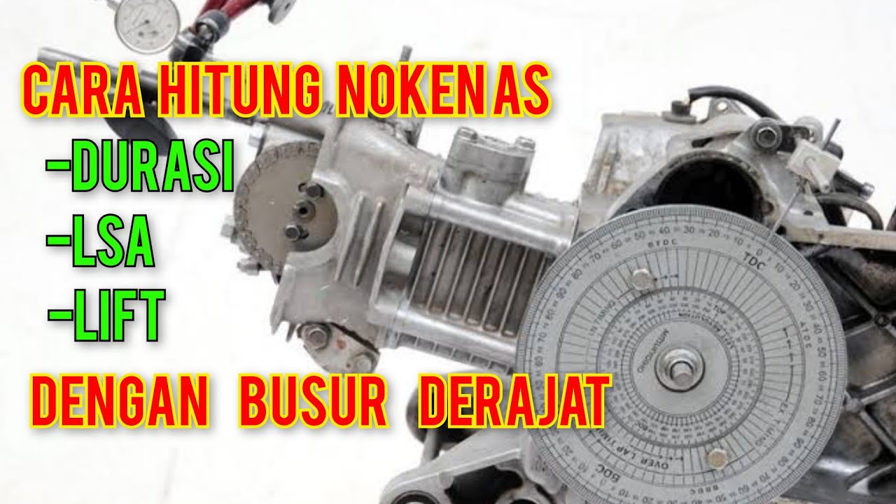 Hitung Durasi,LSA Dan Lift Noken As Dengan Busur Derajat Dan Dial.