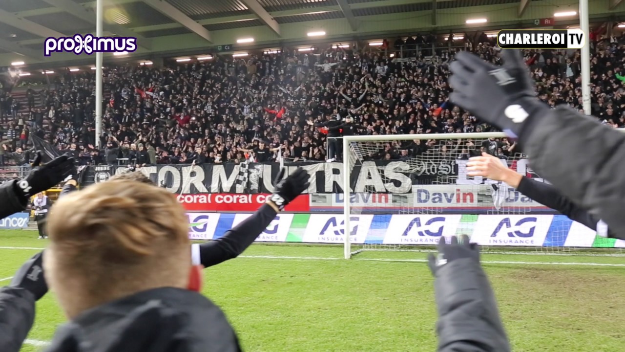 #Ambiance #Passion #RCSC #Supporters #T4  #StadeDuPaysDeCharleroi #PO1 //J-2  We Are Charleroi !