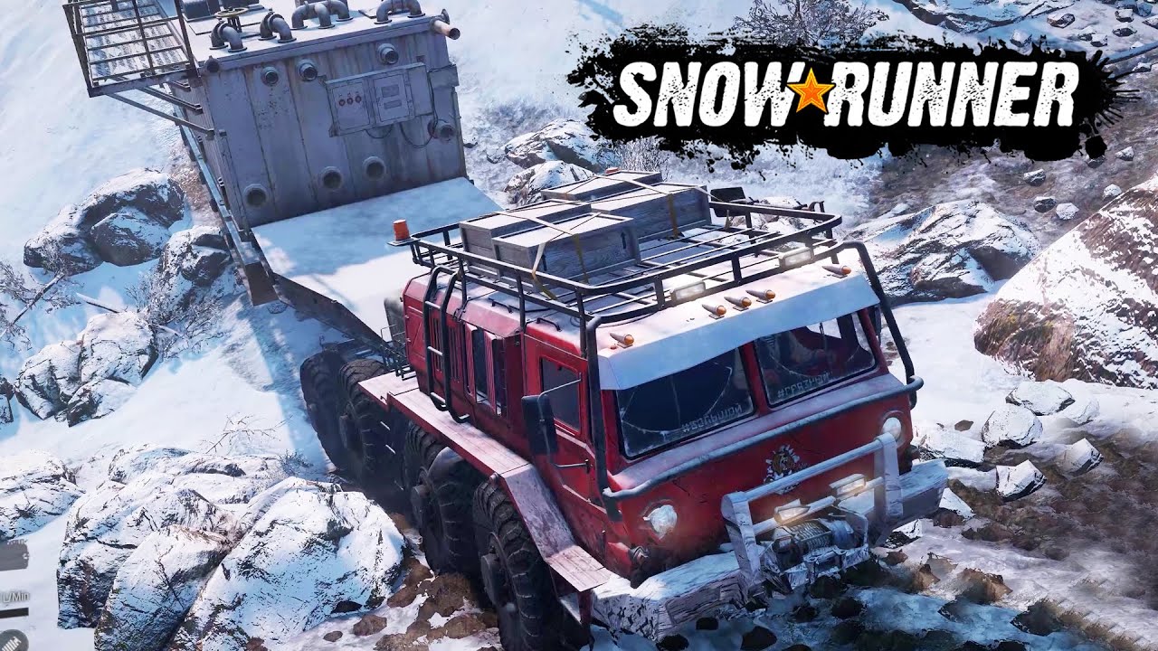 SNOWRUNNER Season 4 Part 10 - BIG TOP SECRET DELIVERY (Phase 4)