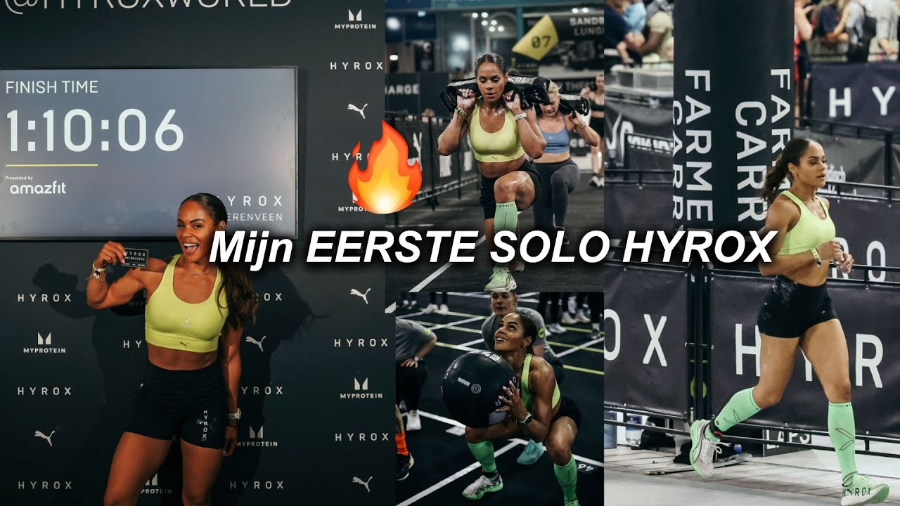 zo ging mijn SOLO op de HYROX🥵😰!