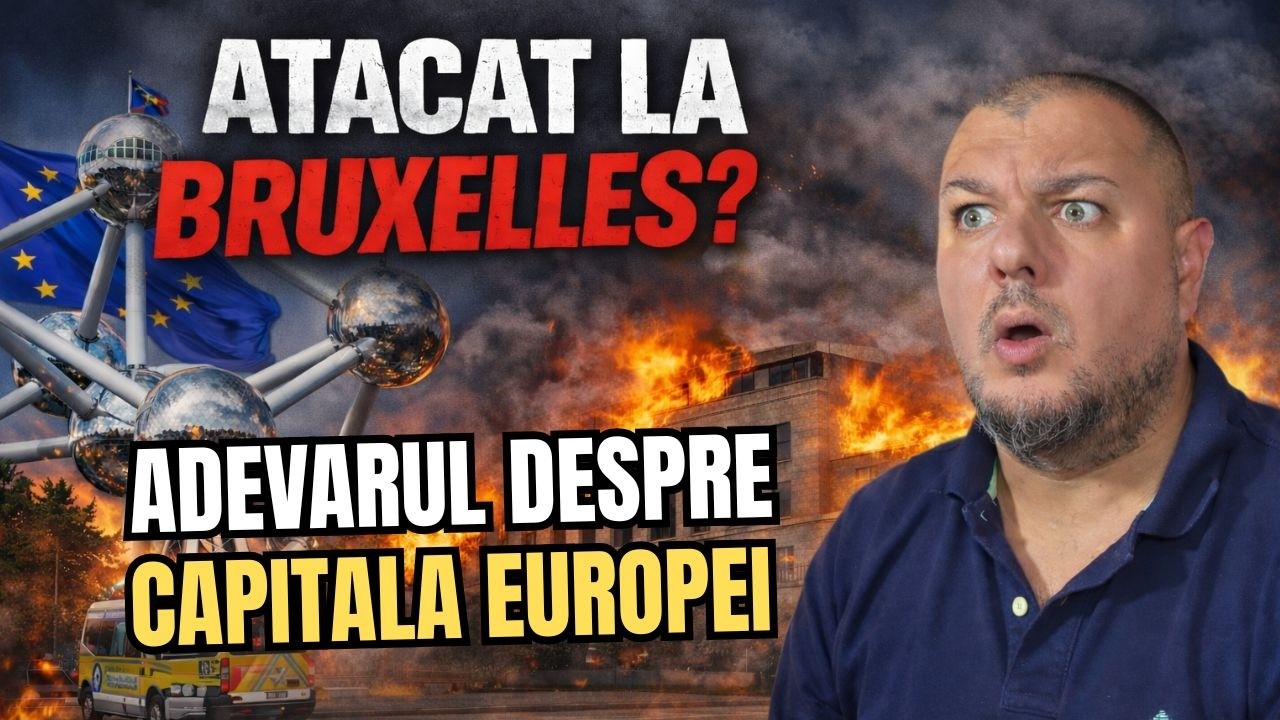 ATENȚIE ! Atacat la Bruxelles?! Capitala Europei sub alertă 🇧🇪