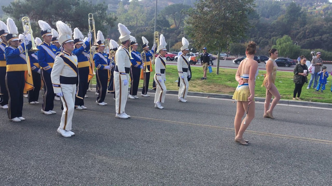 UCLA Marching Band Epic Bottle Flip and Marching Parade Cadence